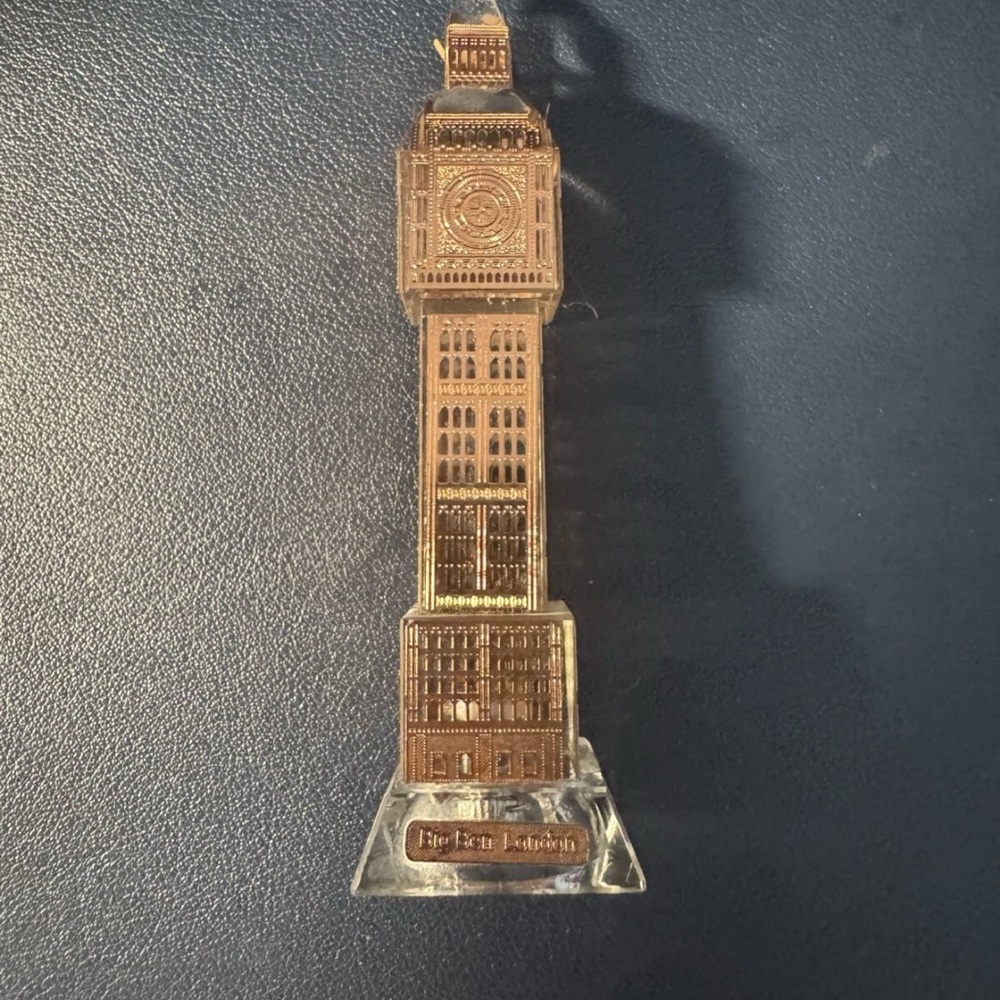 Big Ben London Bronze Color Miniature Model